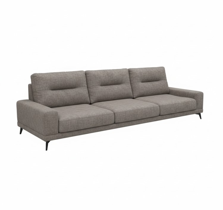 Диван прямой "эстетика" На заказ  Букле, рогожка,  велюр,  шенилл