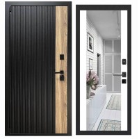 Дверь входная «Ника», внутренняя панель Н-108 ( молочный софт)