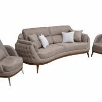 Комплект мягкой мебели "Амина" бежевый. Расцветки в ассортименте