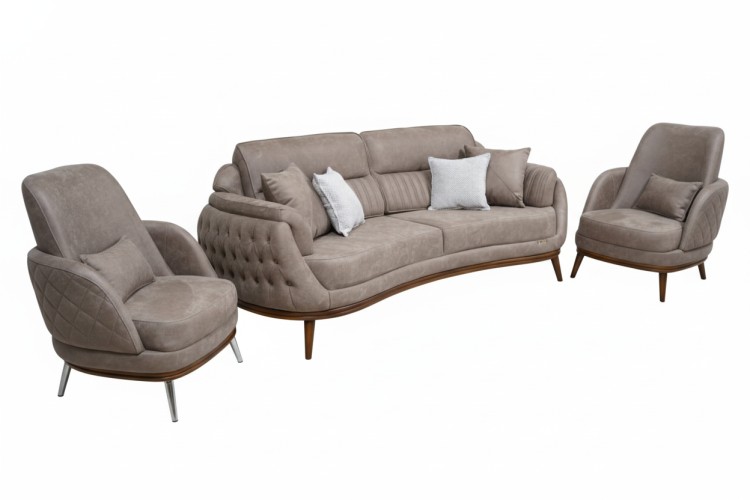 Комплект мягкой мебели "Амина" бежевый. Расцветки в ассортименте