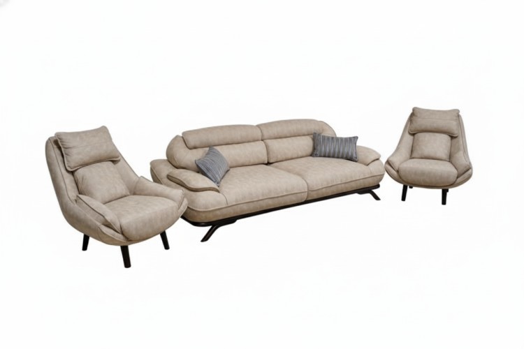 Комплект мягкой мебели "Бурайда" бежевый.