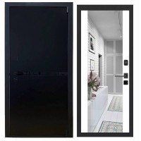 Дверь входная «Гланта», внутренняя панель Н-108( молочный софт)