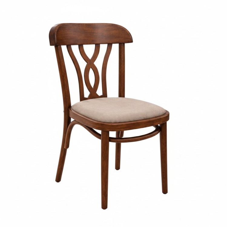 Стул Венский «восьмерка» Цвет орех светлый тон