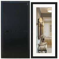 Дверь входная «Гланта», внутренняя панель НШ-9/2 ( молочный софт)