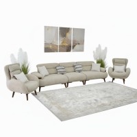 🔤 Предложенное название: Комплект мягкой мебели "Астерия" бежевый.