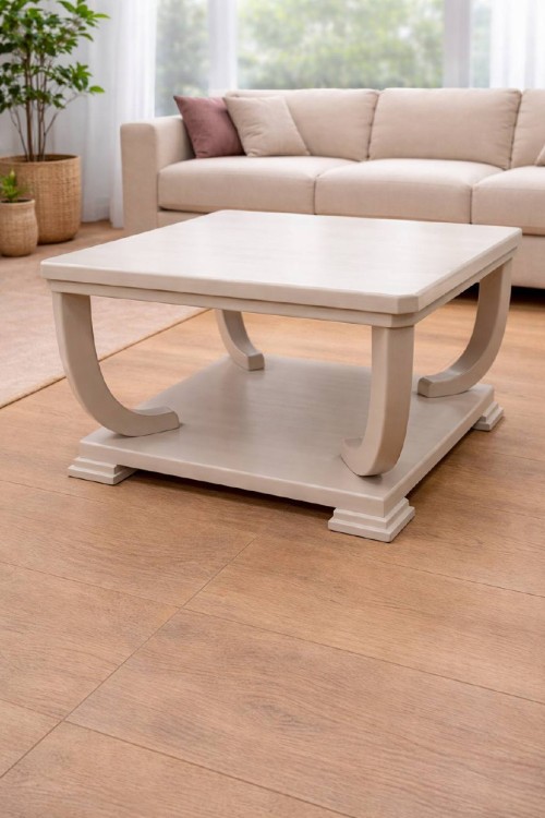 Стол журнальный квадратный «РЕАЛ»,Цвет-кашемир.