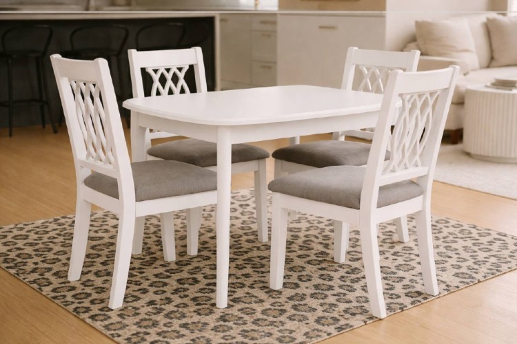 Кухонный комплект N8,цвет-белый.