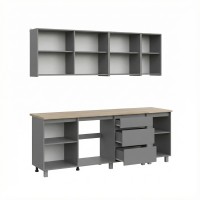 кухонный гарнитур 1.6м "Денвер " графит