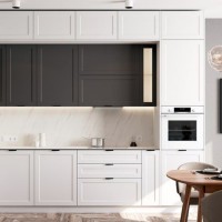 Кухня на заказ с сушкой в нижней базе