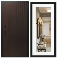 Дверь входная «Сириус», внутренняя панель НШ-9/2 (молочный софт)