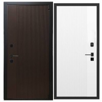 Дверь входная «Сириус», внутренняя панель НШ-9/2А (молочный софт)