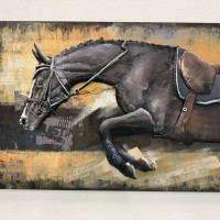 Картина из металла «Лошадь»