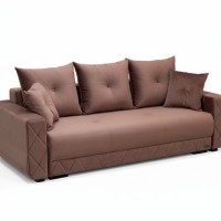 Диван-кровать «Леонардо 10» цвет-терракот