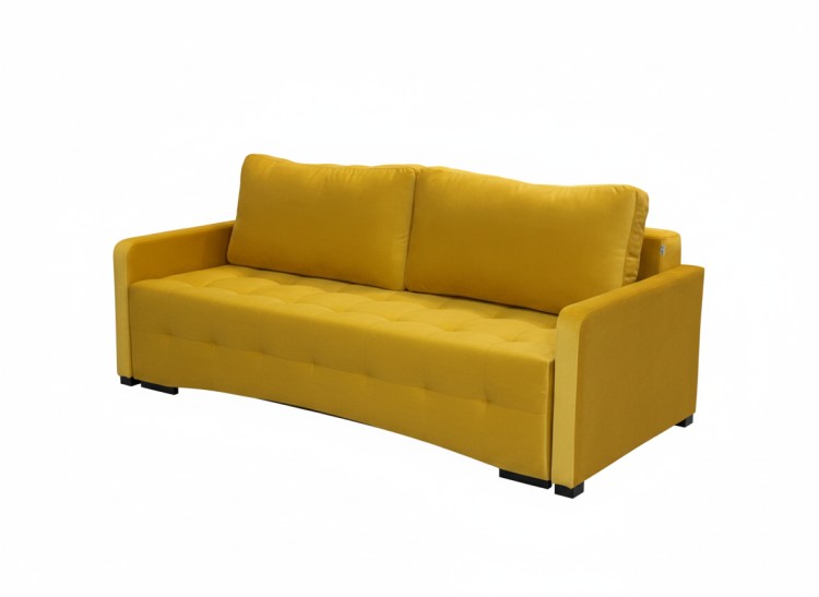 Диван-кровать «Рондо» цвет-жёлтый