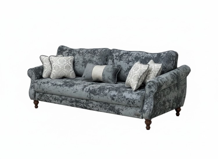 Диван-кровать «Вивальди» цвет-серый