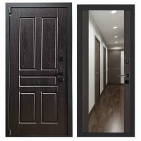 Дверь входная «Босфор», внутренняя панель Н-108 (дуб серый)