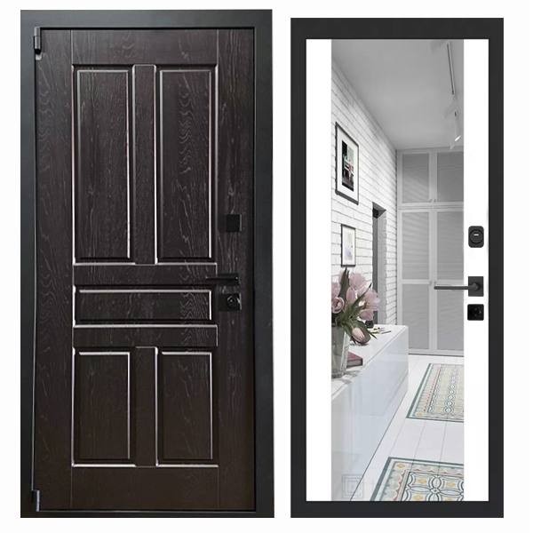 Дверь входная «Босфор», внутренняя панель Н-108 (молочный софт)