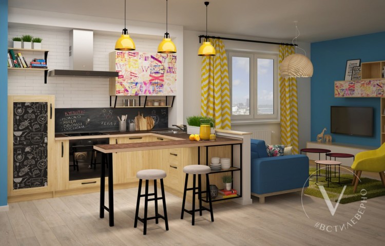 Kуxoнный гapнитуp Лaйт Kвaдpo