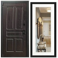 Дверь входная «Босфор», внутренняя панель НШ-9/2  (молочный софт)