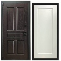 Дверь входная «Босфор», внутренняя панель НШ-9/1А (молочный софт)