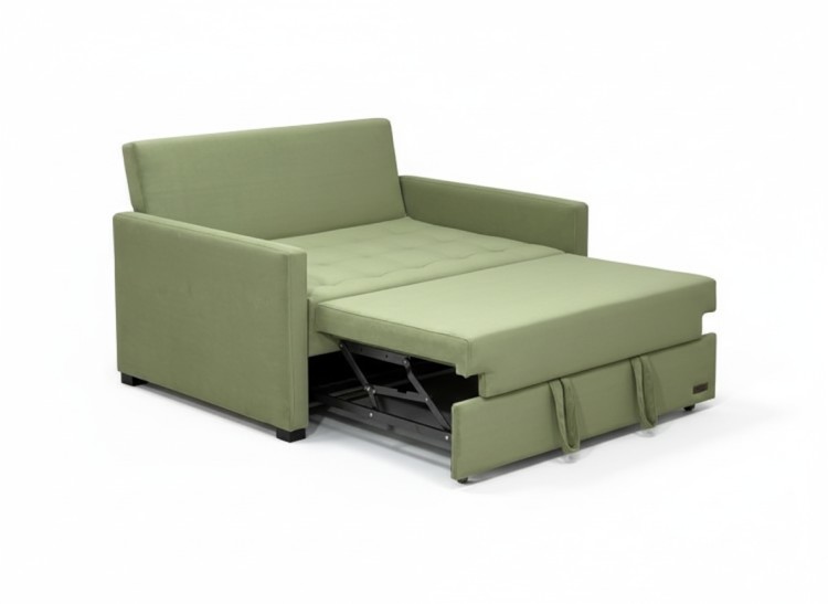 Диван-кровать малогабаритный «Рондо 015» цвет-оливковый