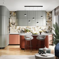 Kуxoнный гapнитуp Tвиcт мaтoвый