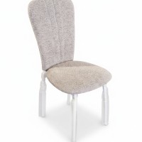 Стул обеденный "Комфорт" серый велюр.