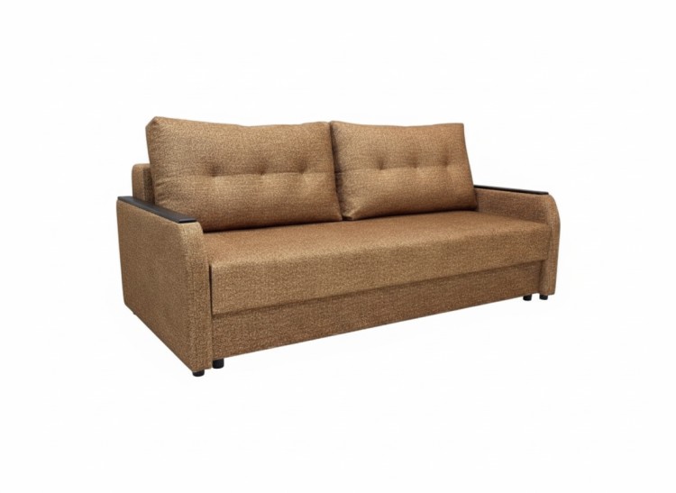 Диван-кровать «Рондо 015» Цвет-терракот Механизм «тик-так»