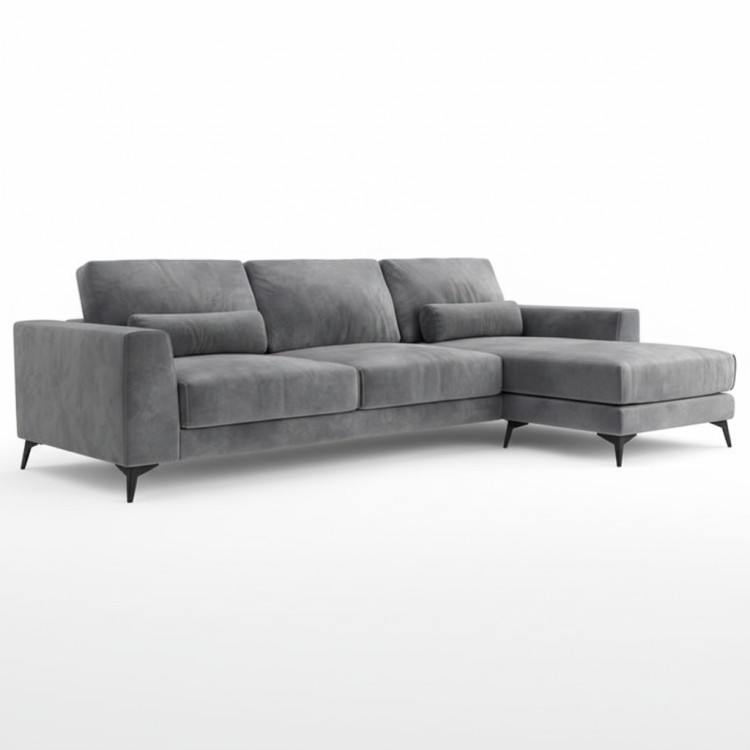 Угловой модульный диван Сканди 766с, мягкое наполнение ППУ марки HR, 297 х 185 х 80 см