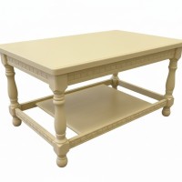 Стол журнальный «Фараон» массив,цвет-слоновая кость