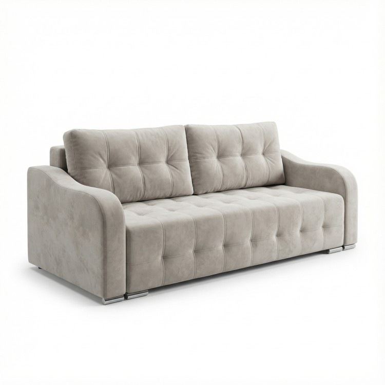 Диван-кровать "Комфорт" бежевый, механизм "еврокнижка".