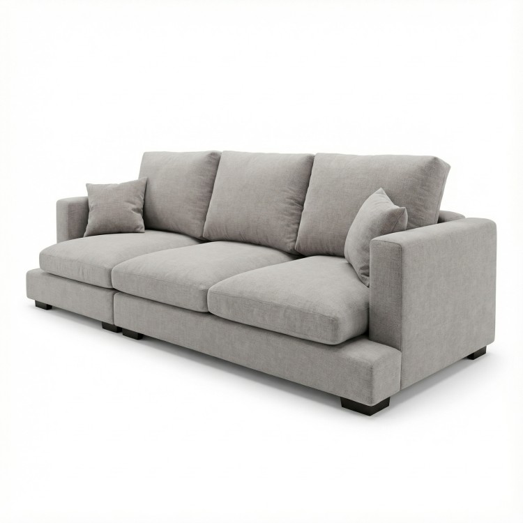 Диван модульный "Дрим"  Букле, рогожка, велюр, шенилл, флок, замша, жаккард, вельвет. Диван на заказ по вашим размерам.