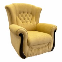 Кресло для отдыха «Фаворит» цвет-желтая мимоза.