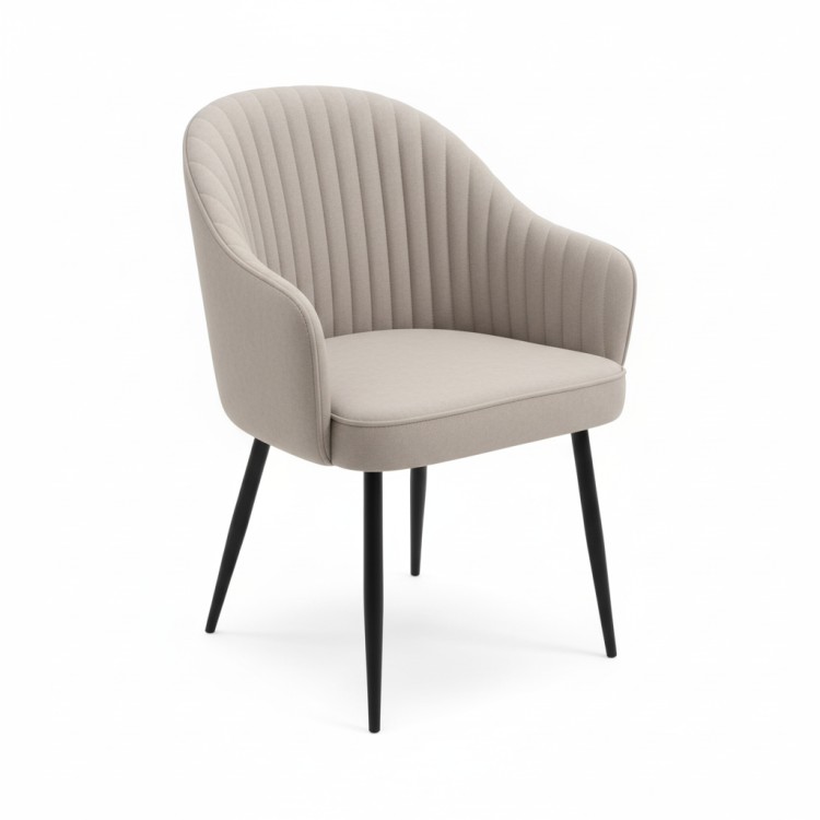 Стул мягкий «Шелл» цвет-бежевый