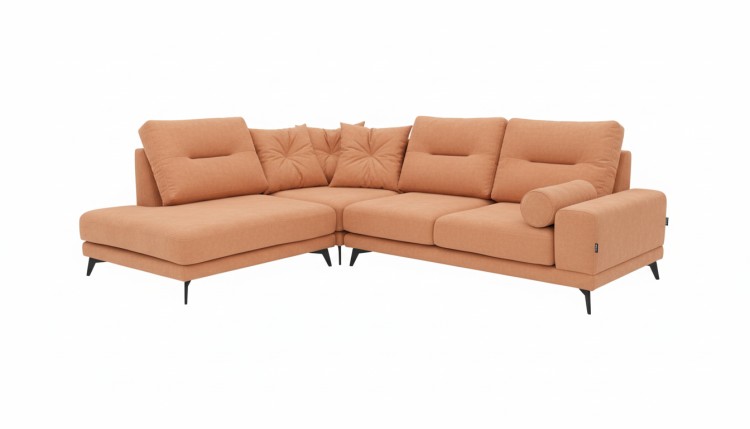 Угловой диван "Эстетика" Букле, велюр, шенил