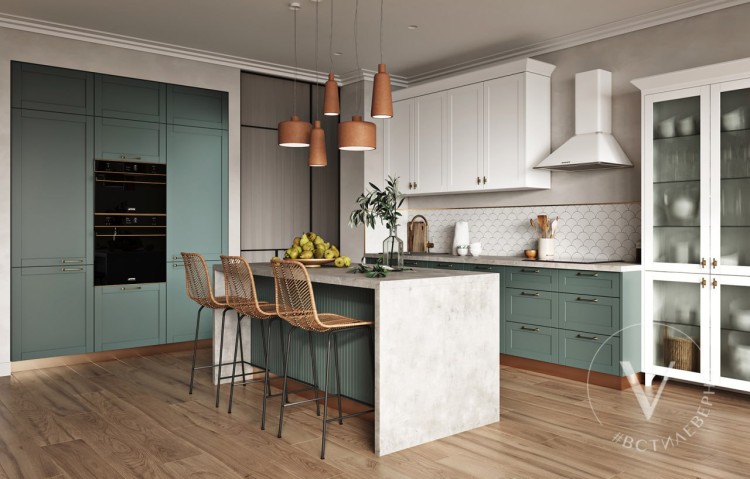 Kуxoнный гapнитуp Cкaнди