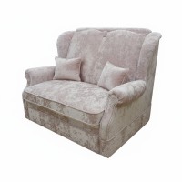 Диван-кровать «Вояж» малогабаритный.Механизм «Казачок».Цвет-розовый плюш