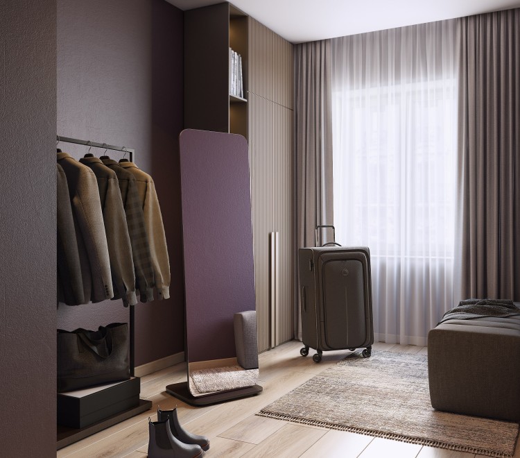 Зеркало напольное Акрона Стелла 4 венге 163,5 см x 50 см