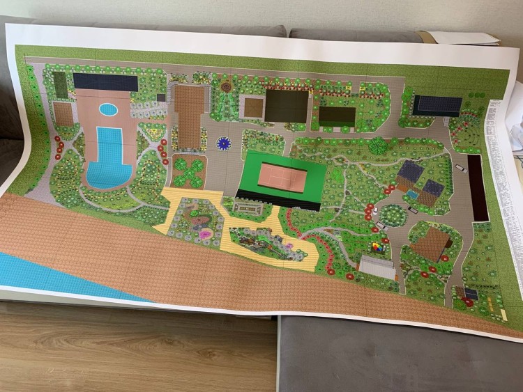 Угловой диван стандарт ‘Мечта’ серо-белый