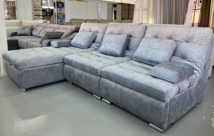 Диван модульный с оттоманкой