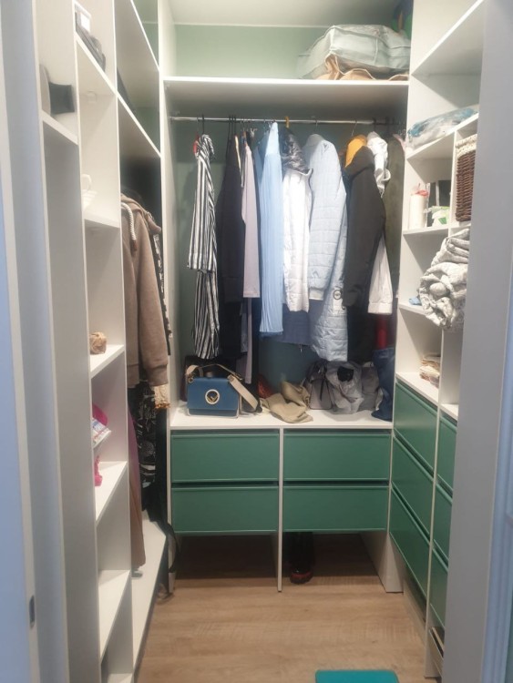 Гардеробная по индивидуальным размерам